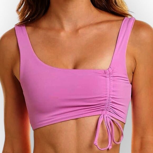 L*Space Bikini Set XL Wilder Top and Dani Full Cut Bottom in Rosebud and Putty - Picture 3 of 11